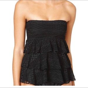 Island Escape layered tankini top